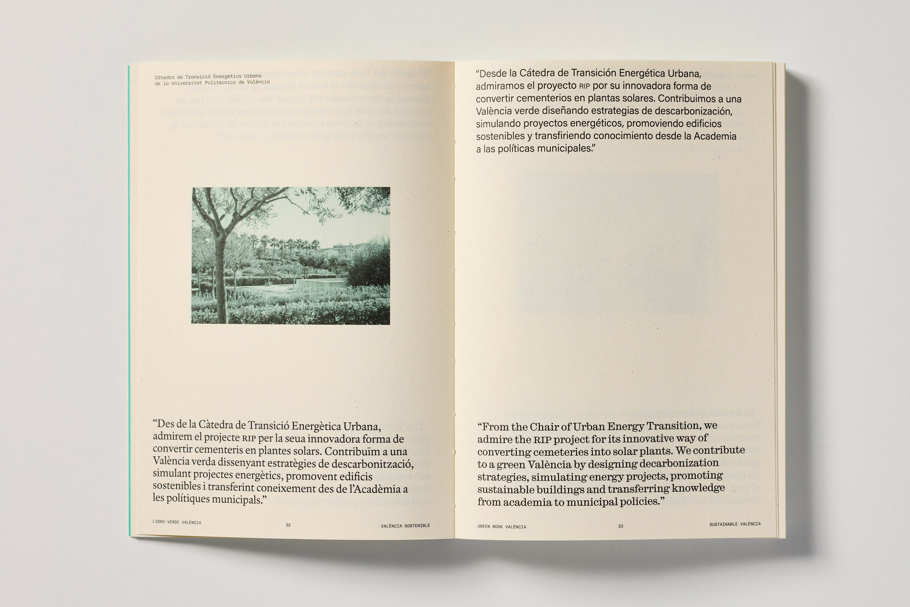 Fase, estudio de diseño gráfico. Libro Verde València