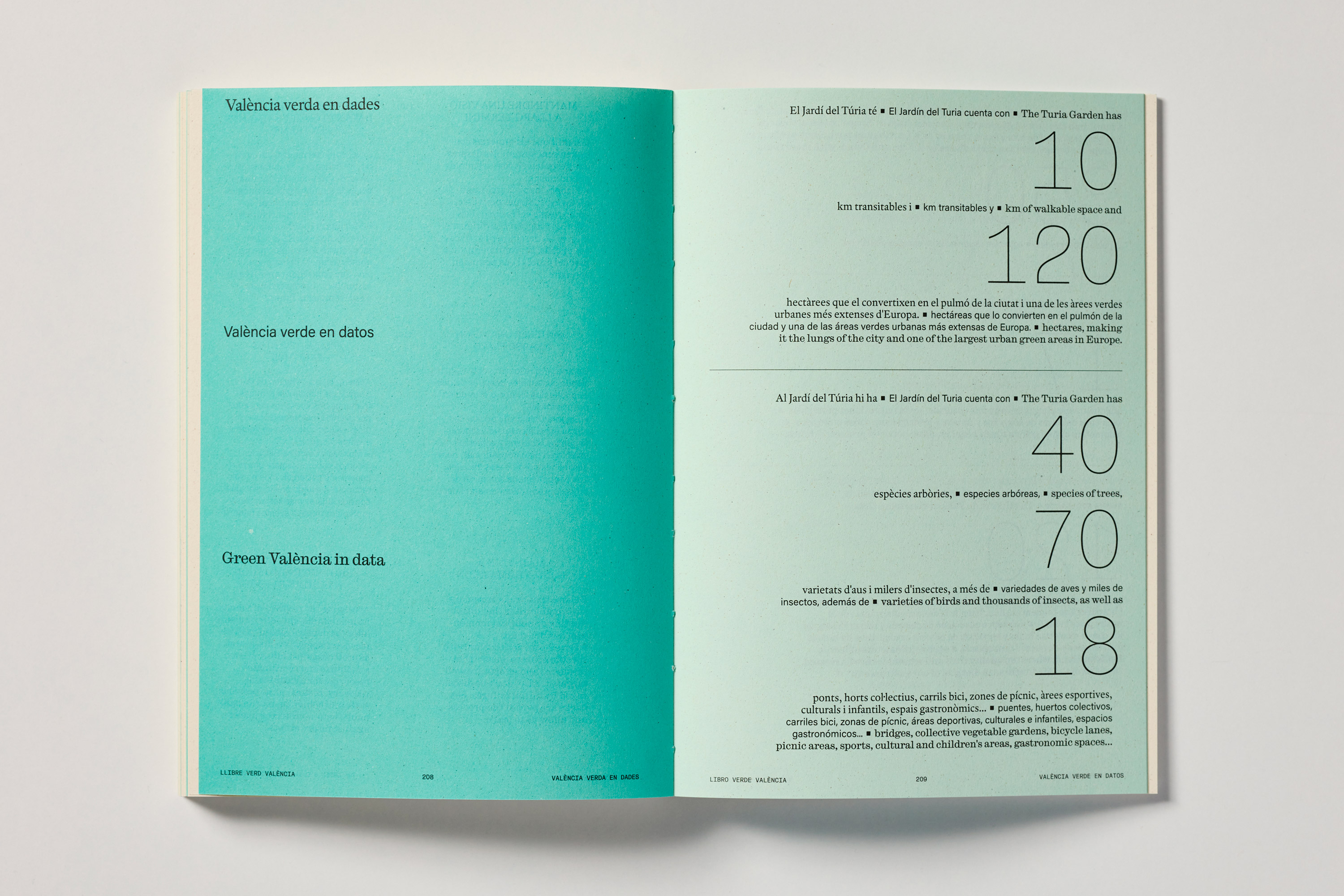 Fase, estudio de diseño gráfico. Libro Verde València