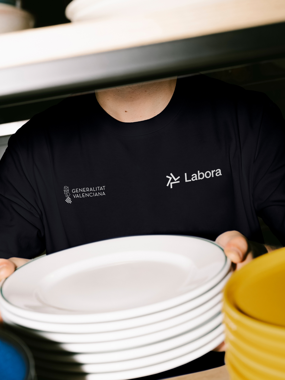 Fase, estudio de diseño gráfico. Identidad Labora, Servicio Valenciano de Empleo y Formación